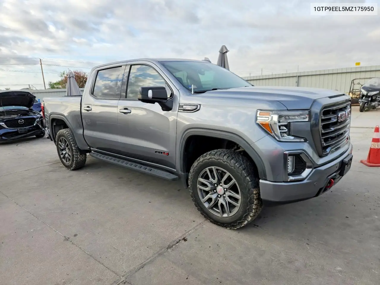 2021 GMC SIERRA VIN 1GTP9EEL5MZ175950 — фото 4