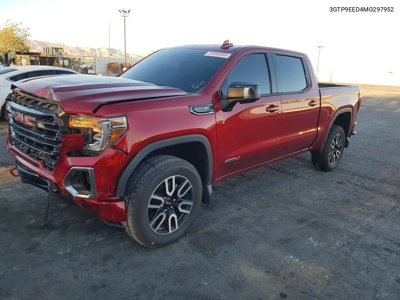 GMC SIERRA 2021, VIN 3GTP9EED4MG297952
