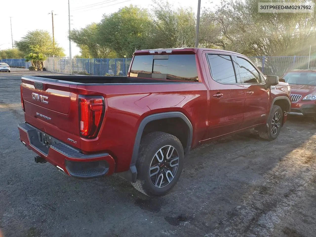 2021 GMC SIERRA VIN 3GTP9EED4MG297952 — фото 3