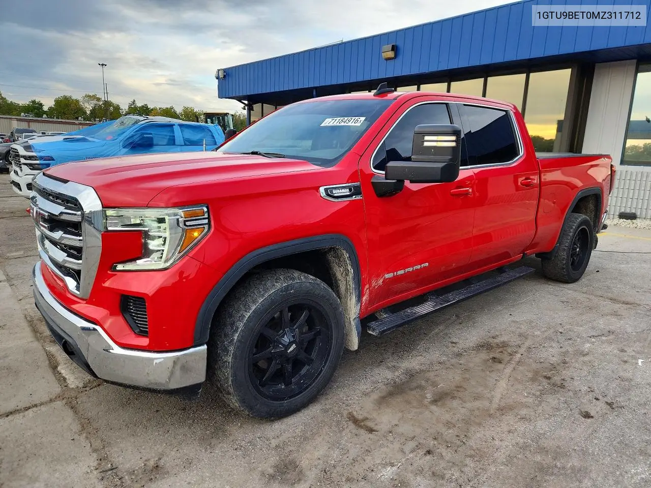 GMC SIERRA 2021, VIN 1GTU9BET0MZ311712