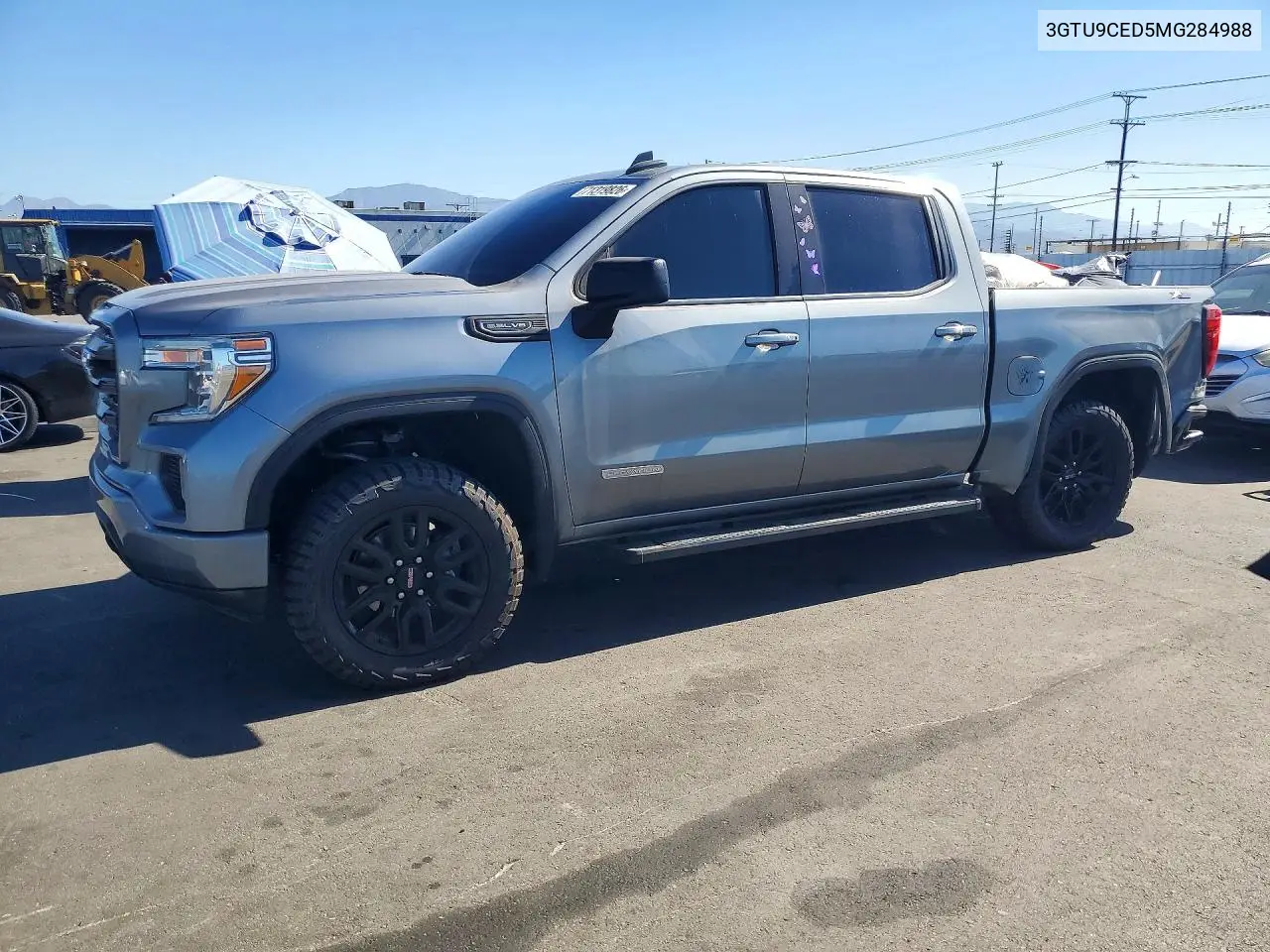 GMC SIERRA 2021, VIN 3GTU9CED5MG284988
