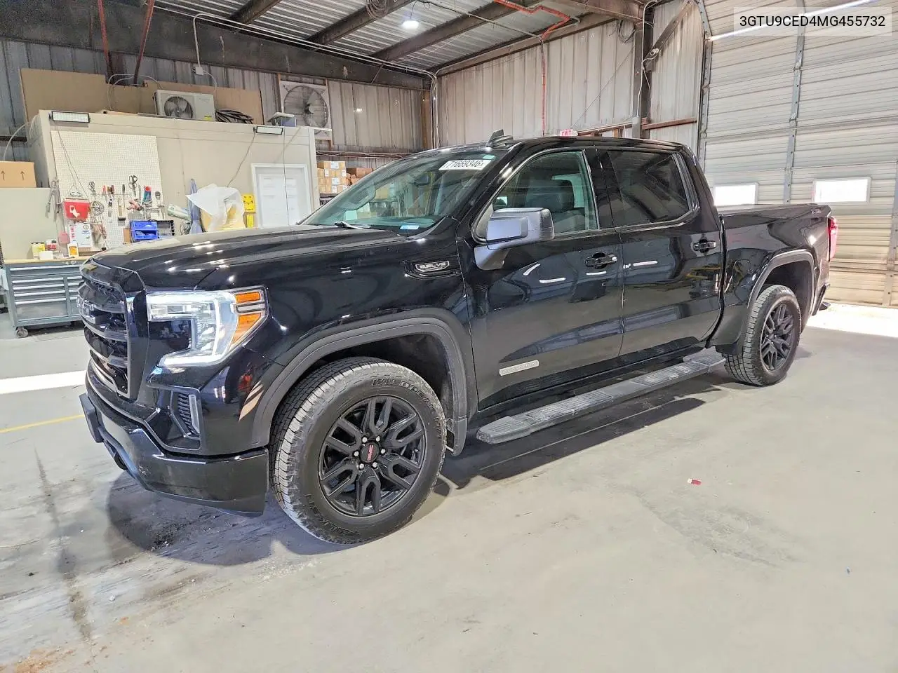 GMC SIERRA 2021, VIN 3GTU9CED4MG455732