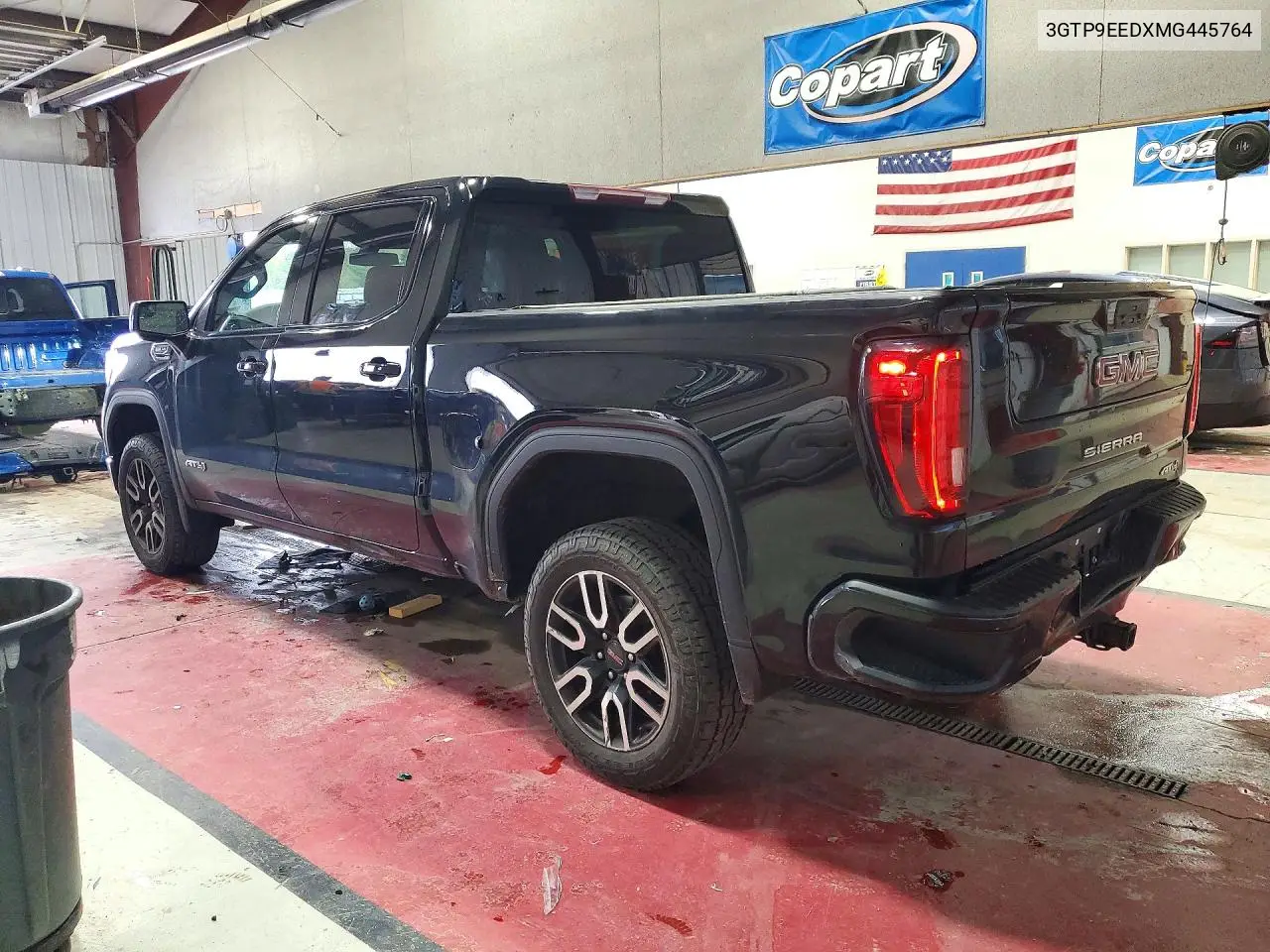 2021 GMC SIERRA VIN 3GTP9EEDXMG445764 — фото 2