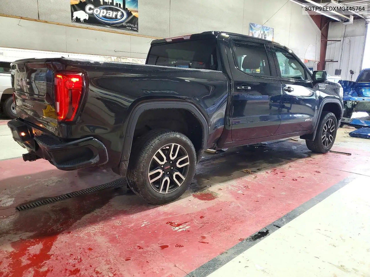 2021 GMC SIERRA VIN 3GTP9EEDXMG445764 — фото 3