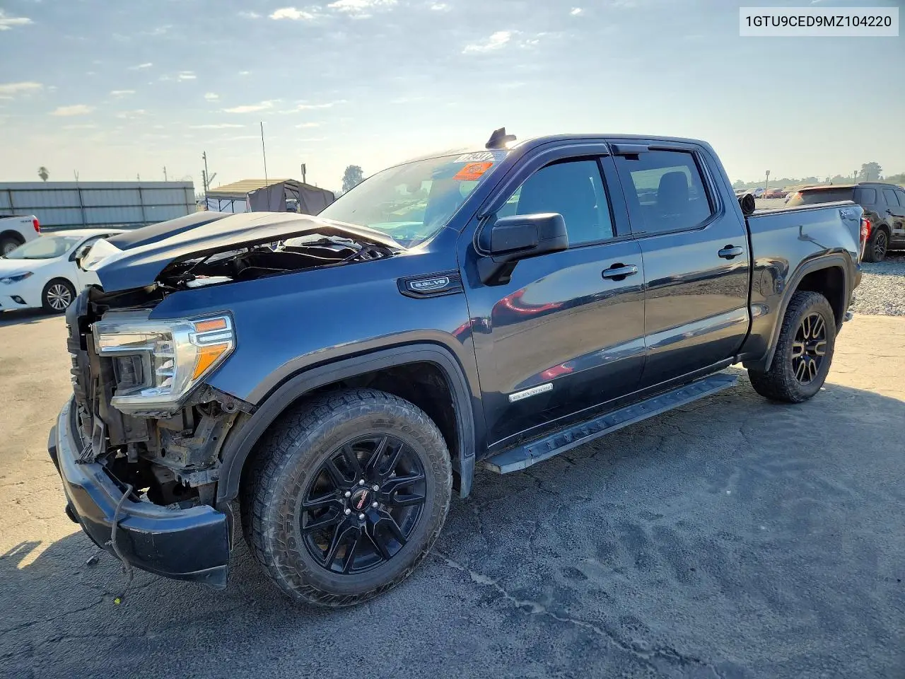 GMC SIERRA 2021, VIN 1GTU9CED9MZ104220