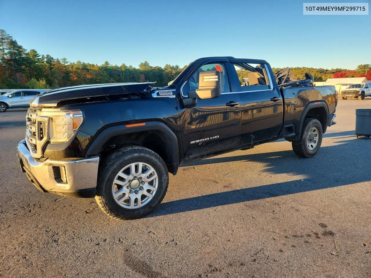 GMC SIERRA 2021, VIN 1GT49MEY9MF299715