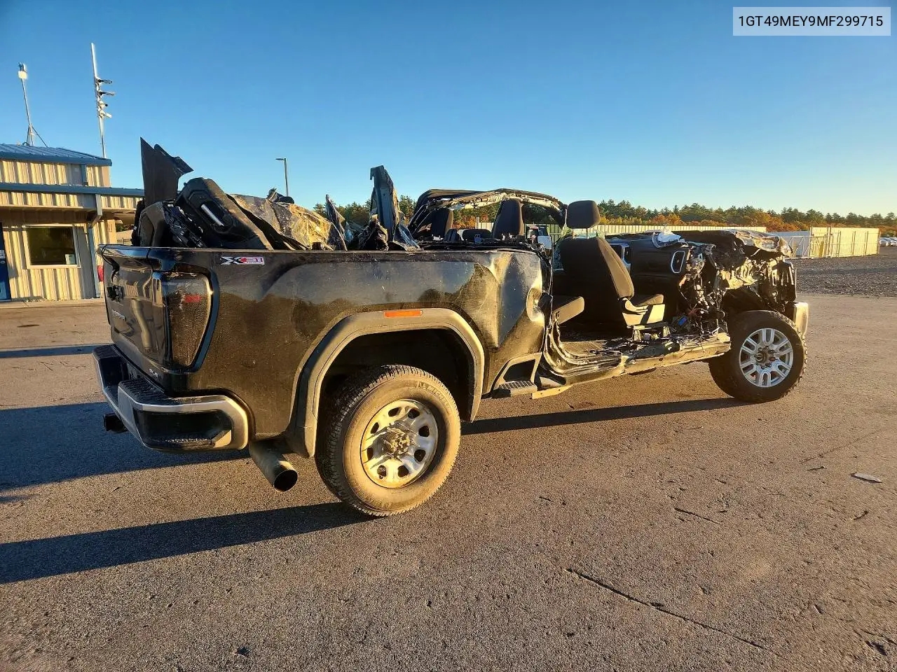 2021 GMC SIERRA VIN 1GT49MEY9MF299715 — фото 3