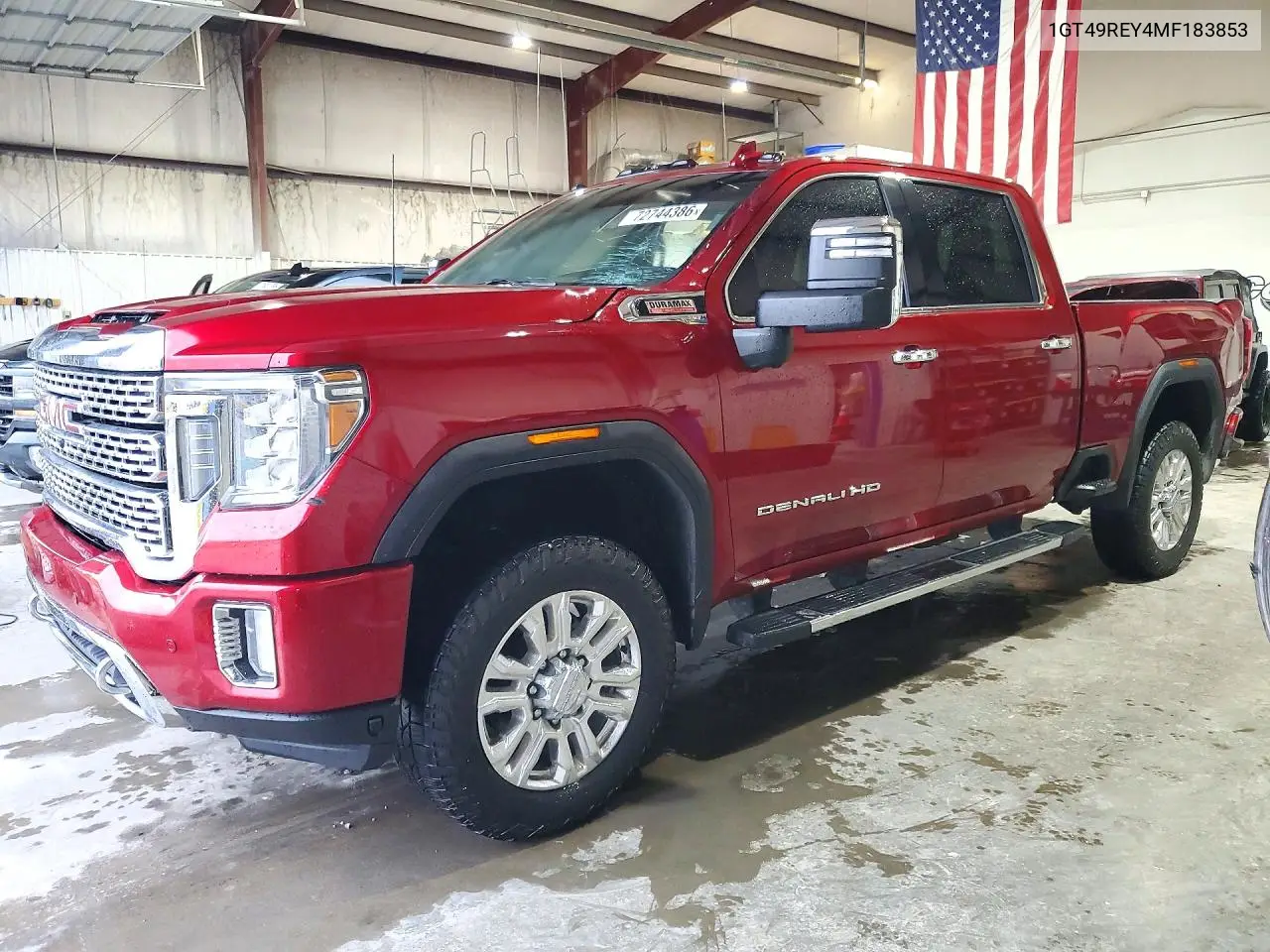 GMC SIERRA 2021, VIN 1GT49REY4MF183853