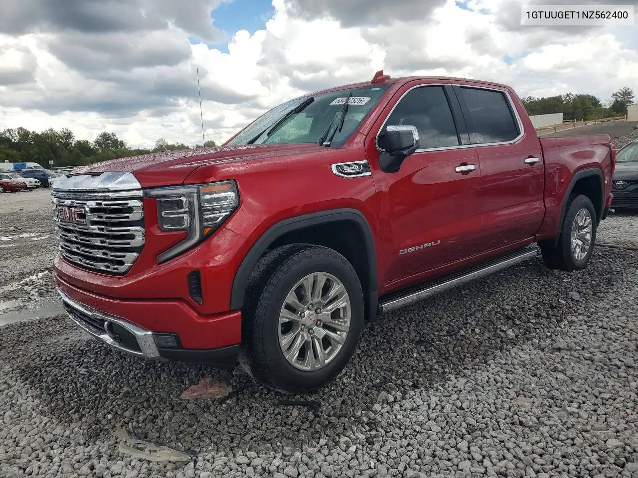 GMC SIERRA 2022, VIN 1GTUUGET1NZ562400
