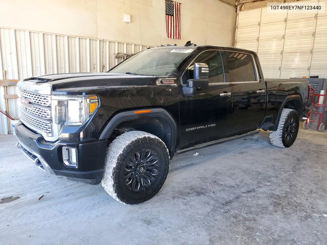 GMC SIERRA 2022, VIN 1GT49REY7NF123440