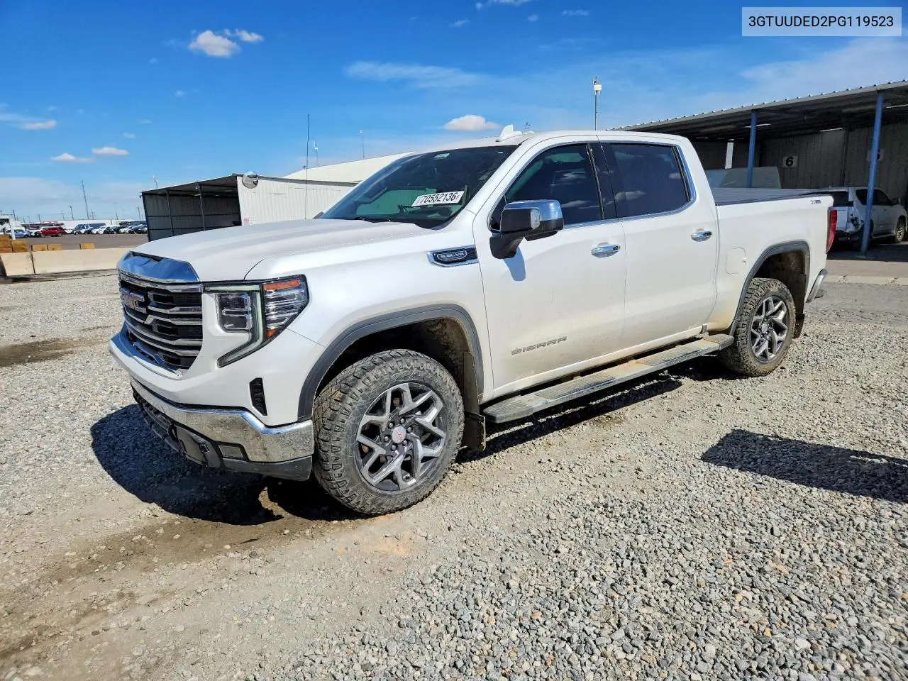 GMC SIERRA 2023, VIN 3GTUUDED2PG119523