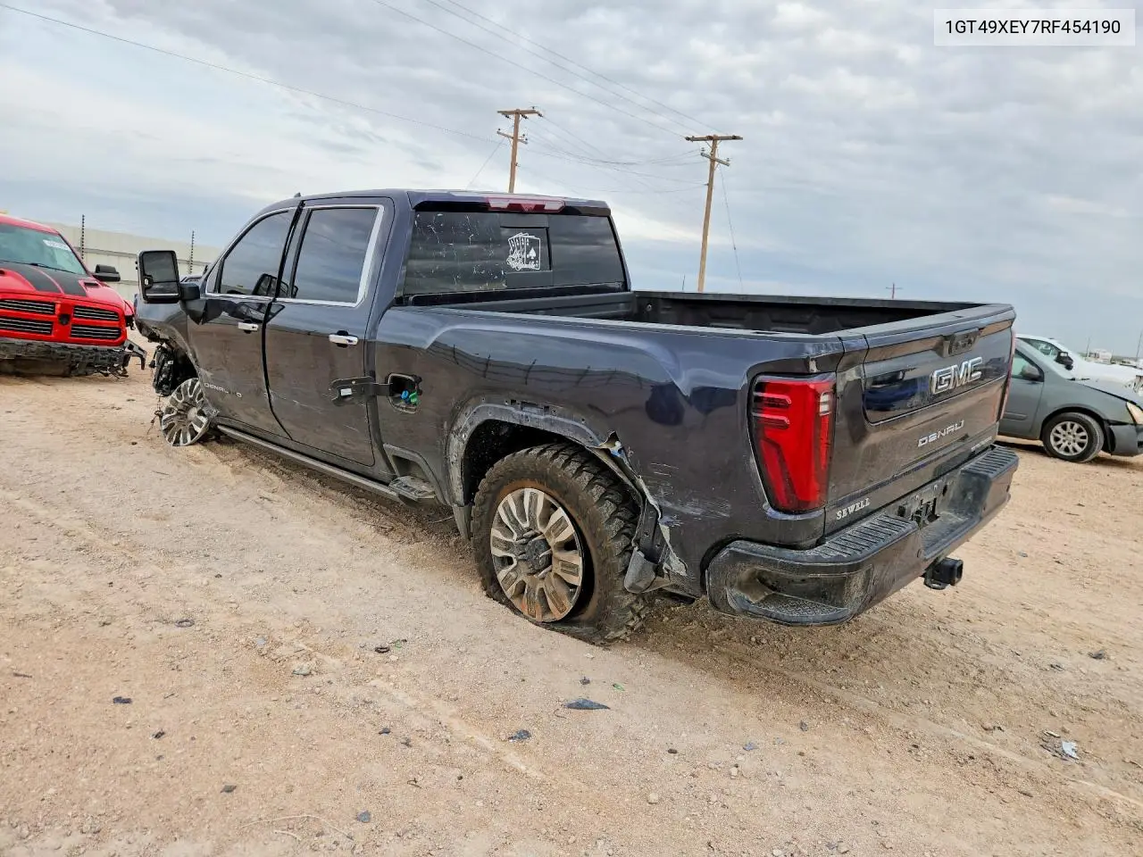 2024 GMC SIERRA VIN 1GT49XEY7RF454190 — фото 2