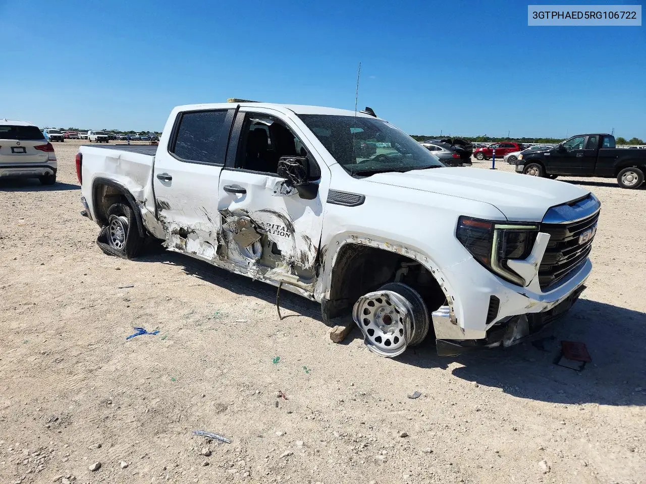 2024 GMC SIERRA VIN 3GTPHAED5RG106722 — фото 4