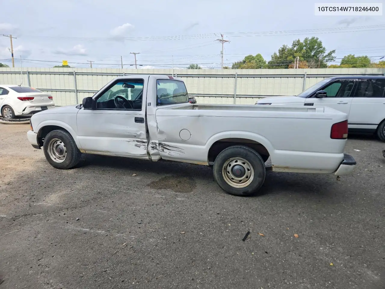 2001 GMC SONOMA VIN 1GTCS14W718246400 — фото 2
