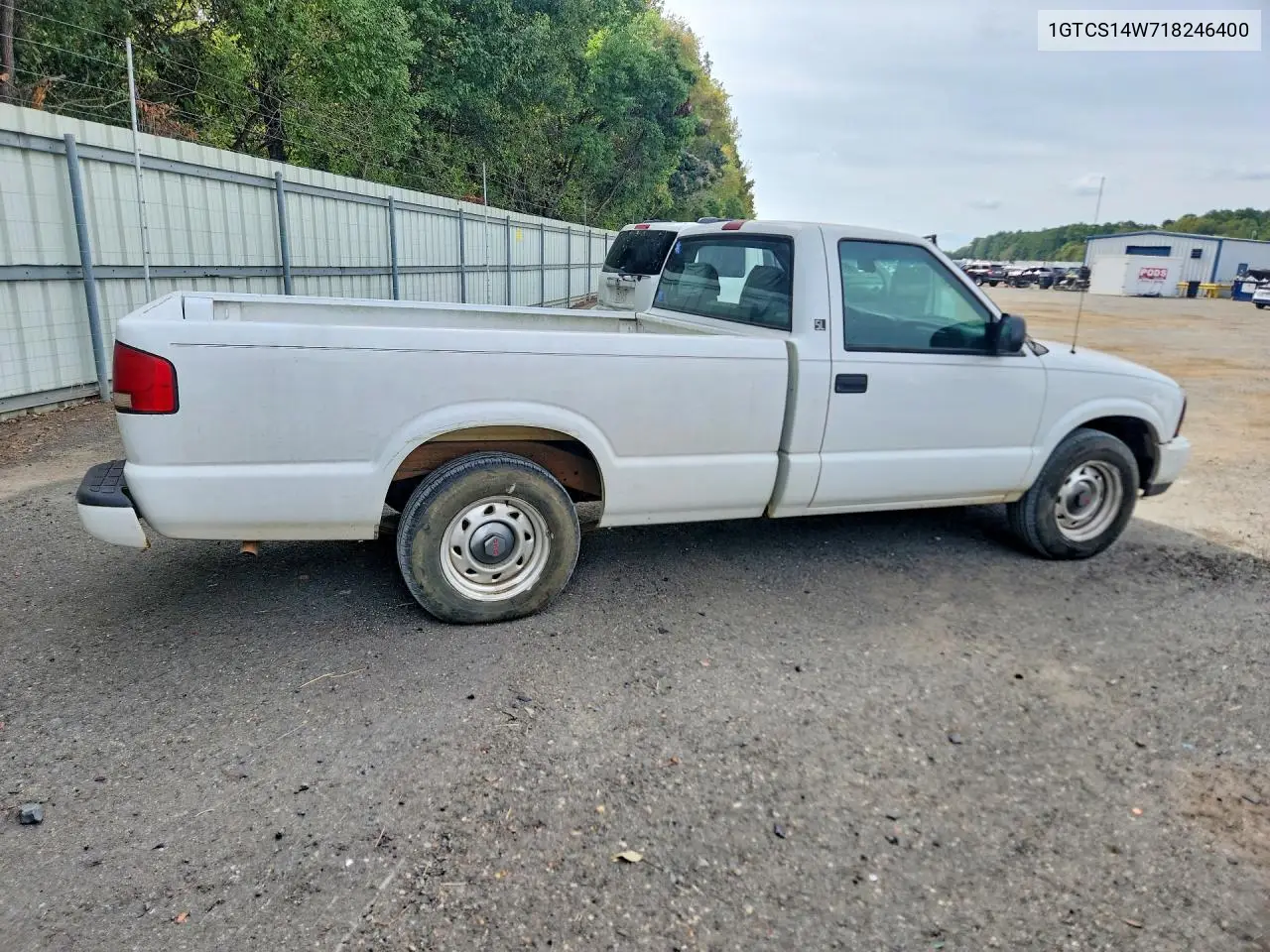 2001 GMC SONOMA VIN 1GTCS14W718246400 — фото 3