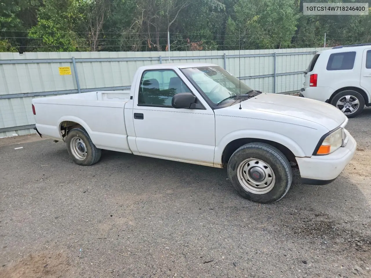 2001 GMC SONOMA VIN 1GTCS14W718246400 — фото 4