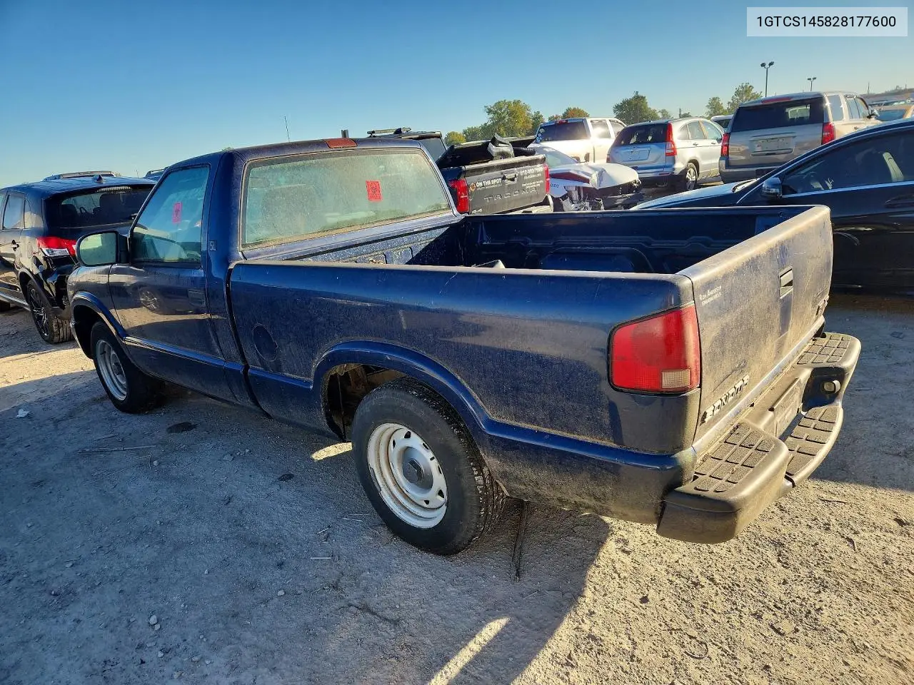 2002 GMC SONOMA VIN 1GTCS145828177600 — фото 2