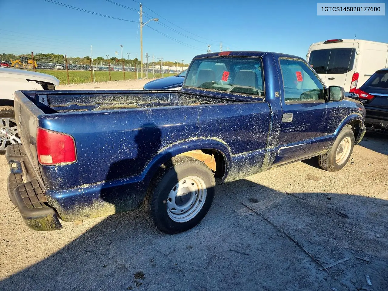 2002 GMC SONOMA VIN 1GTCS145828177600 — фото 3
