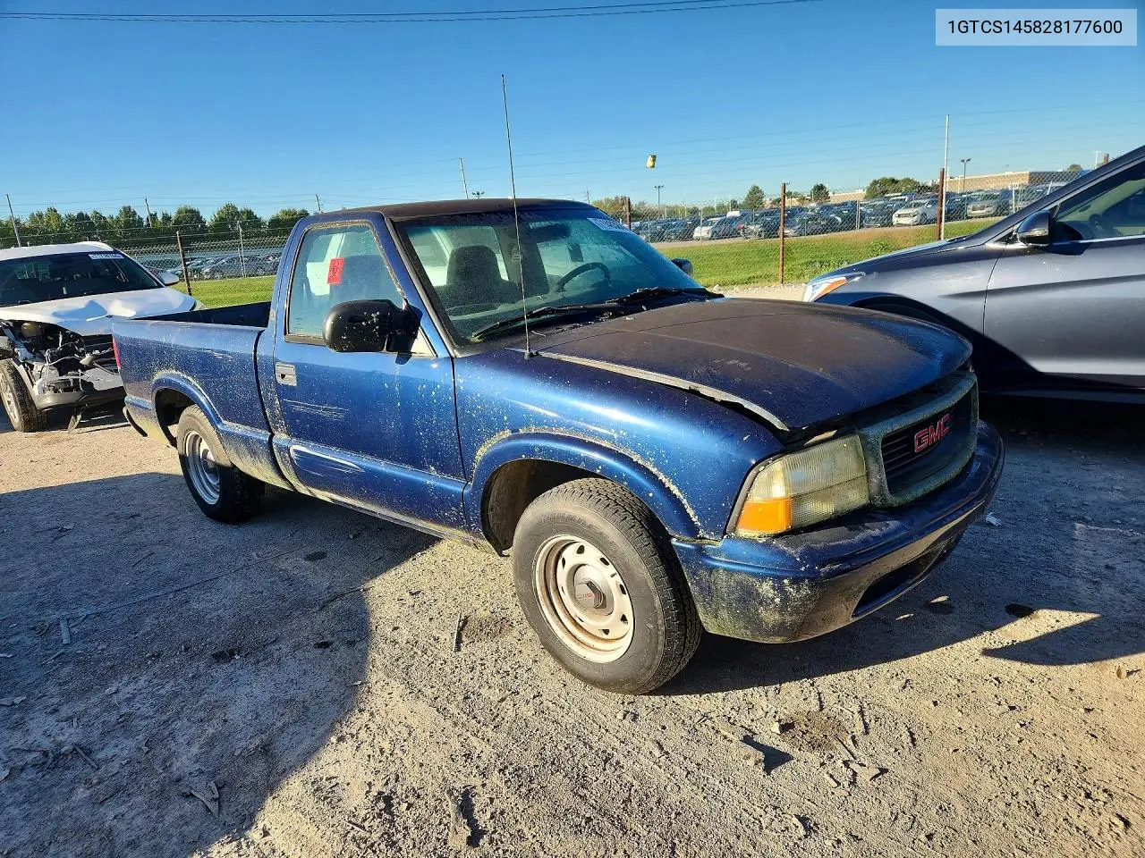 2002 GMC SONOMA VIN 1GTCS145828177600 — фото 4