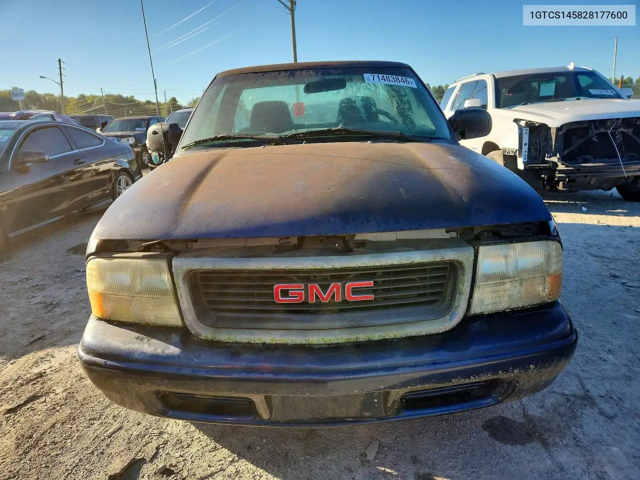 2002 GMC SONOMA VIN 1GTCS145828177600 — фото 5