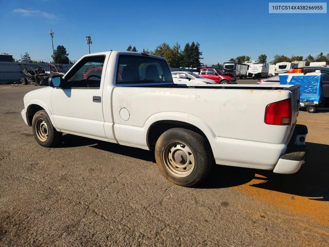 2003 GMC SONOMA VIN 1GTCS14X438266955 — фото 2