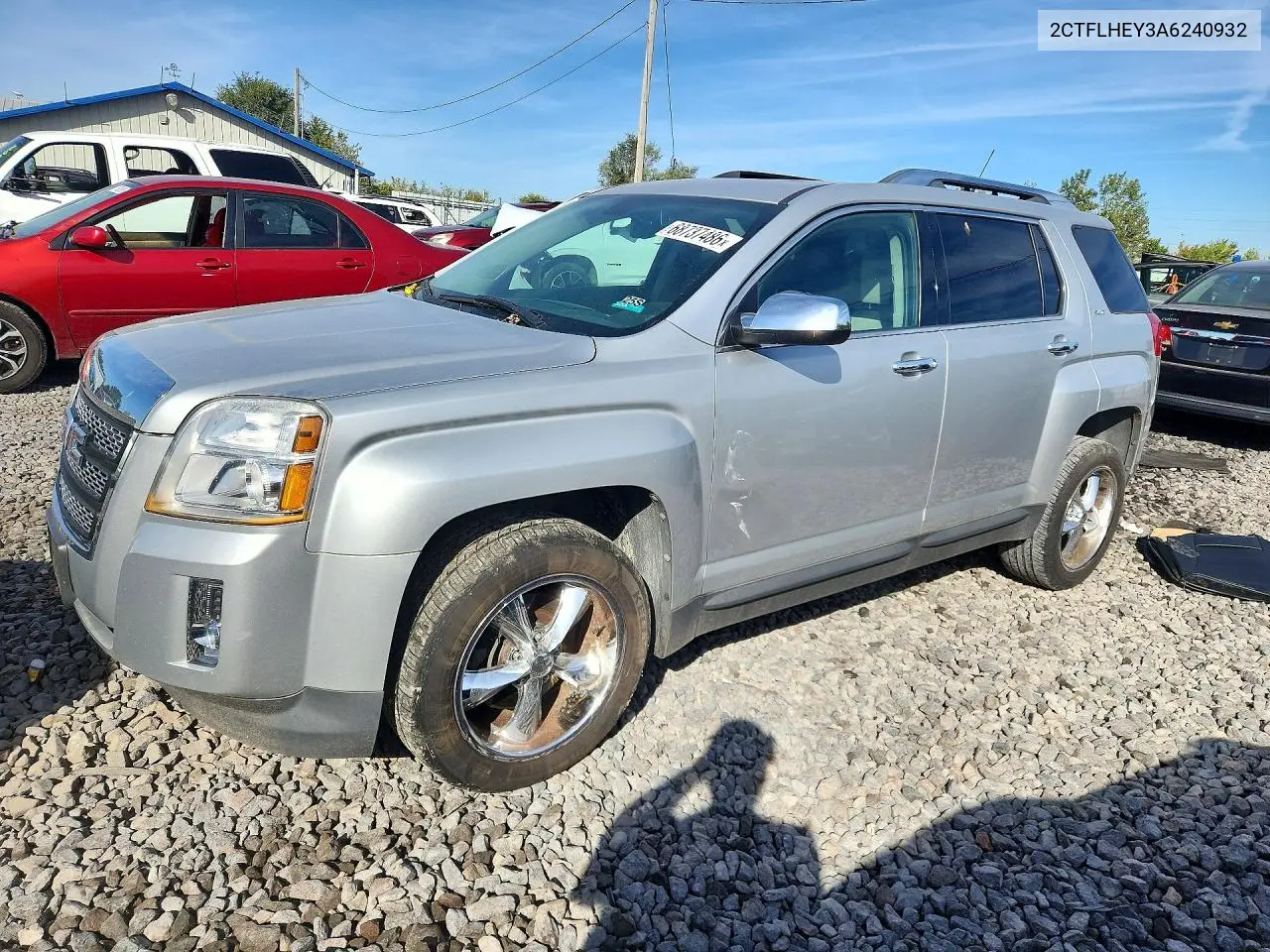 GMC TERRAIN 2010, VIN 2CTFLHEY3A6240932
