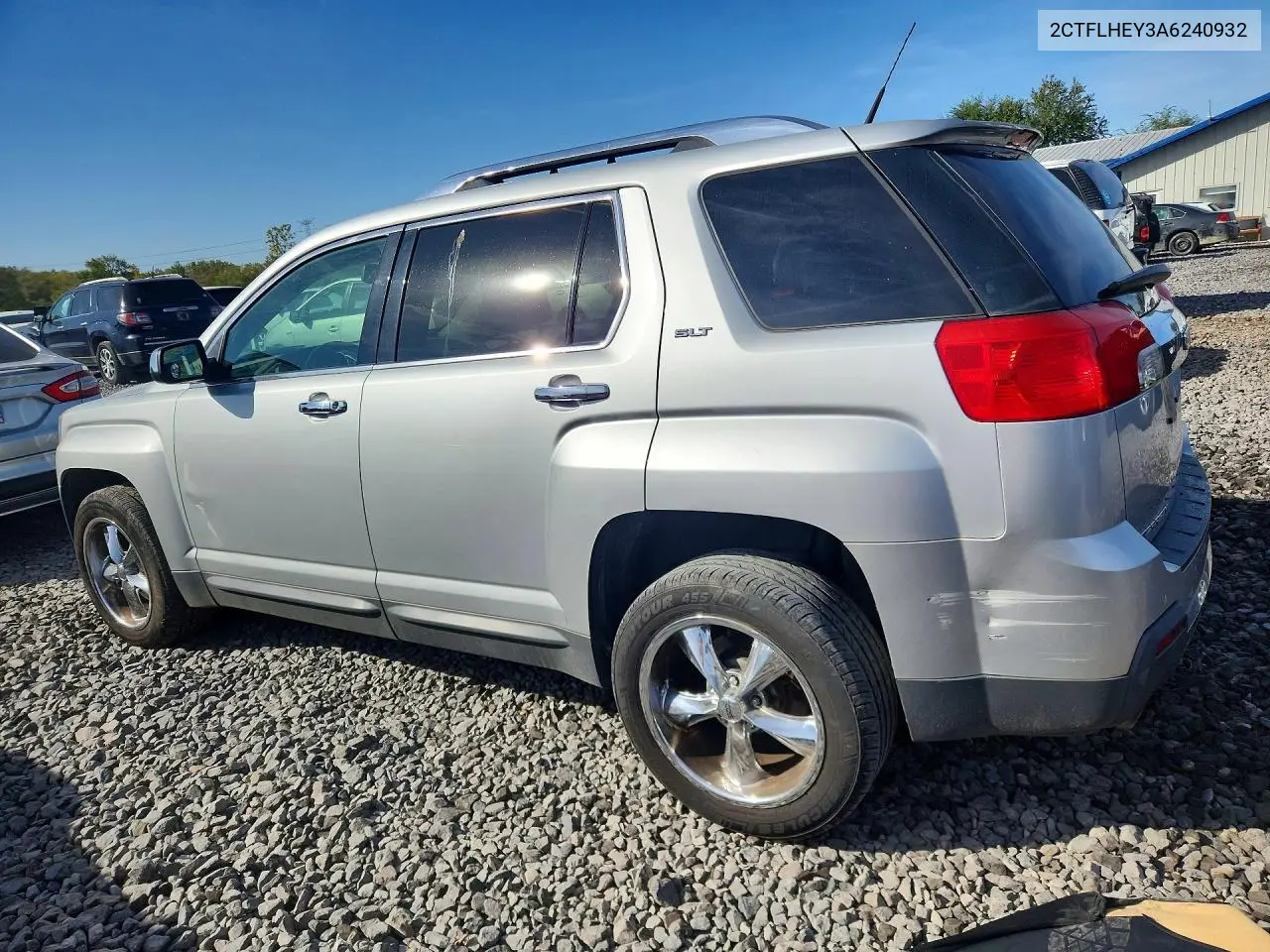 2010 GMC TERRAIN VIN 2CTFLHEY3A6240932 — фото 2