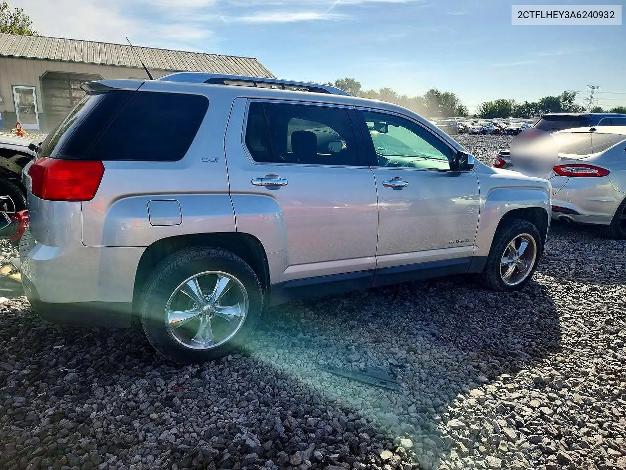 2010 GMC TERRAIN VIN 2CTFLHEY3A6240932 — фото 3