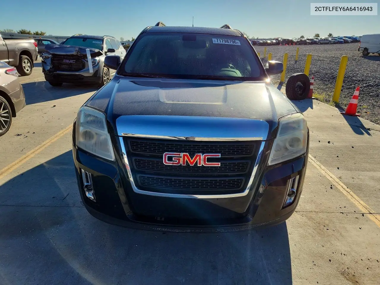 2010 GMC TERRAIN VIN 2CTFLFEY6A6416943 — фото 5
