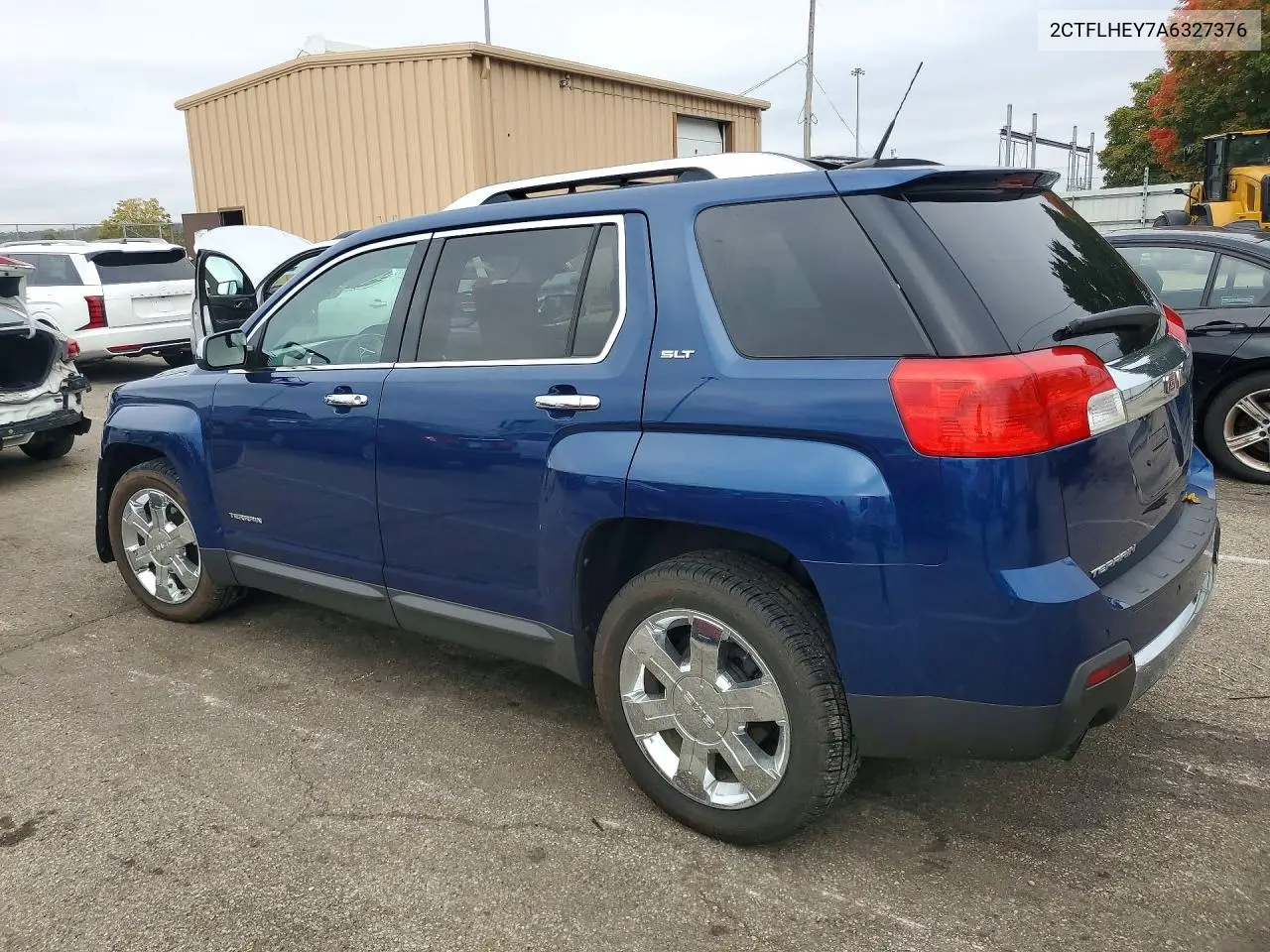 2010 GMC TERRAIN VIN 2CTFLHEY7A6327376 — фото 2