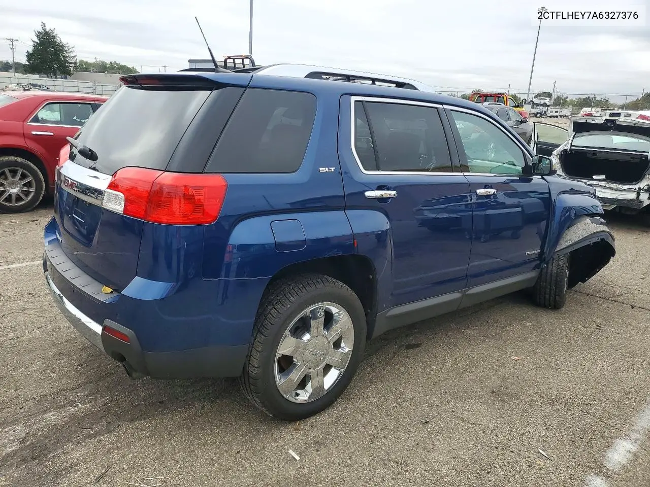 2010 GMC TERRAIN VIN 2CTFLHEY7A6327376 — фото 3