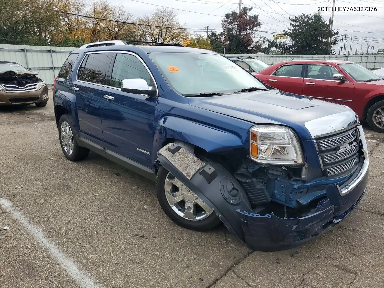 2010 GMC TERRAIN VIN 2CTFLHEY7A6327376 — фото 4
