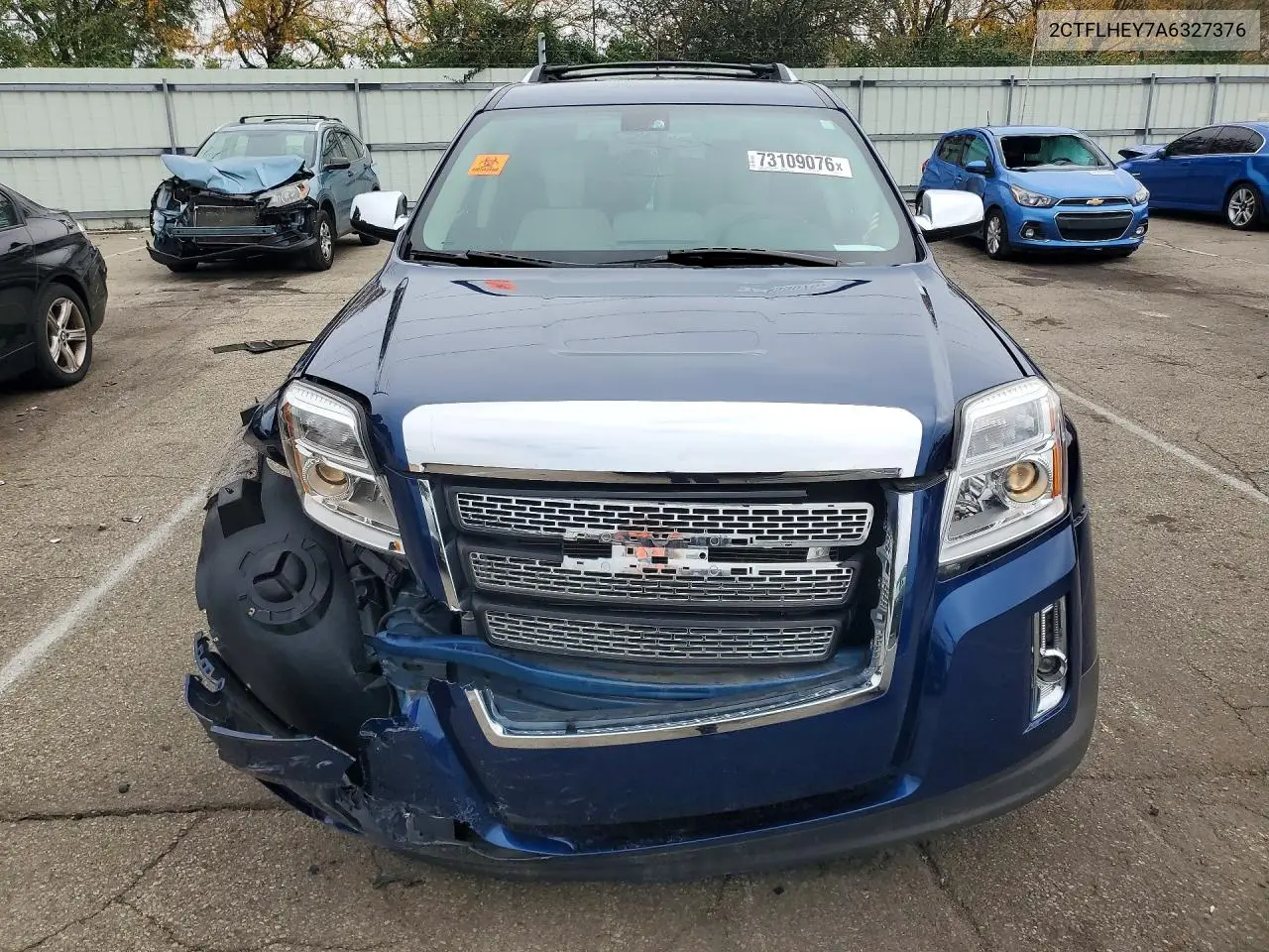 2010 GMC TERRAIN VIN 2CTFLHEY7A6327376 — фото 5