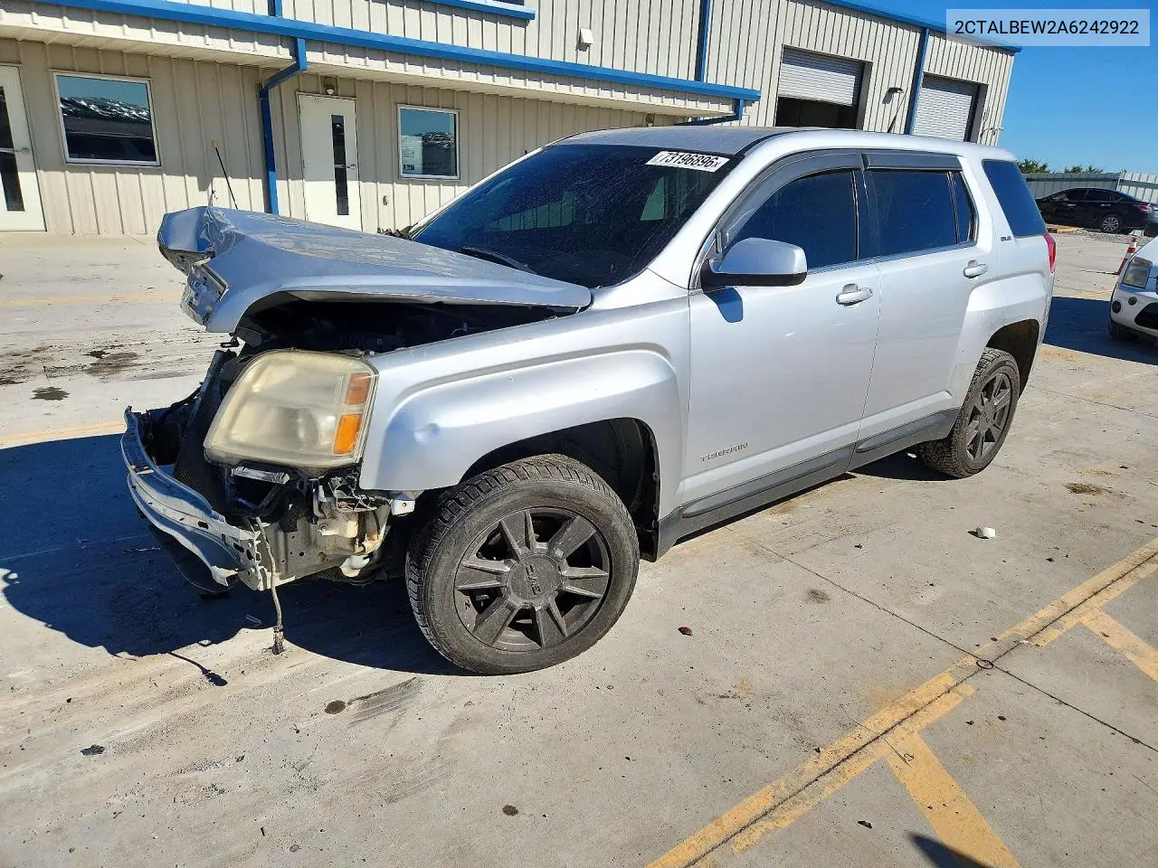 GMC TERRAIN 2010, VIN 2CTALBEW2A6242922