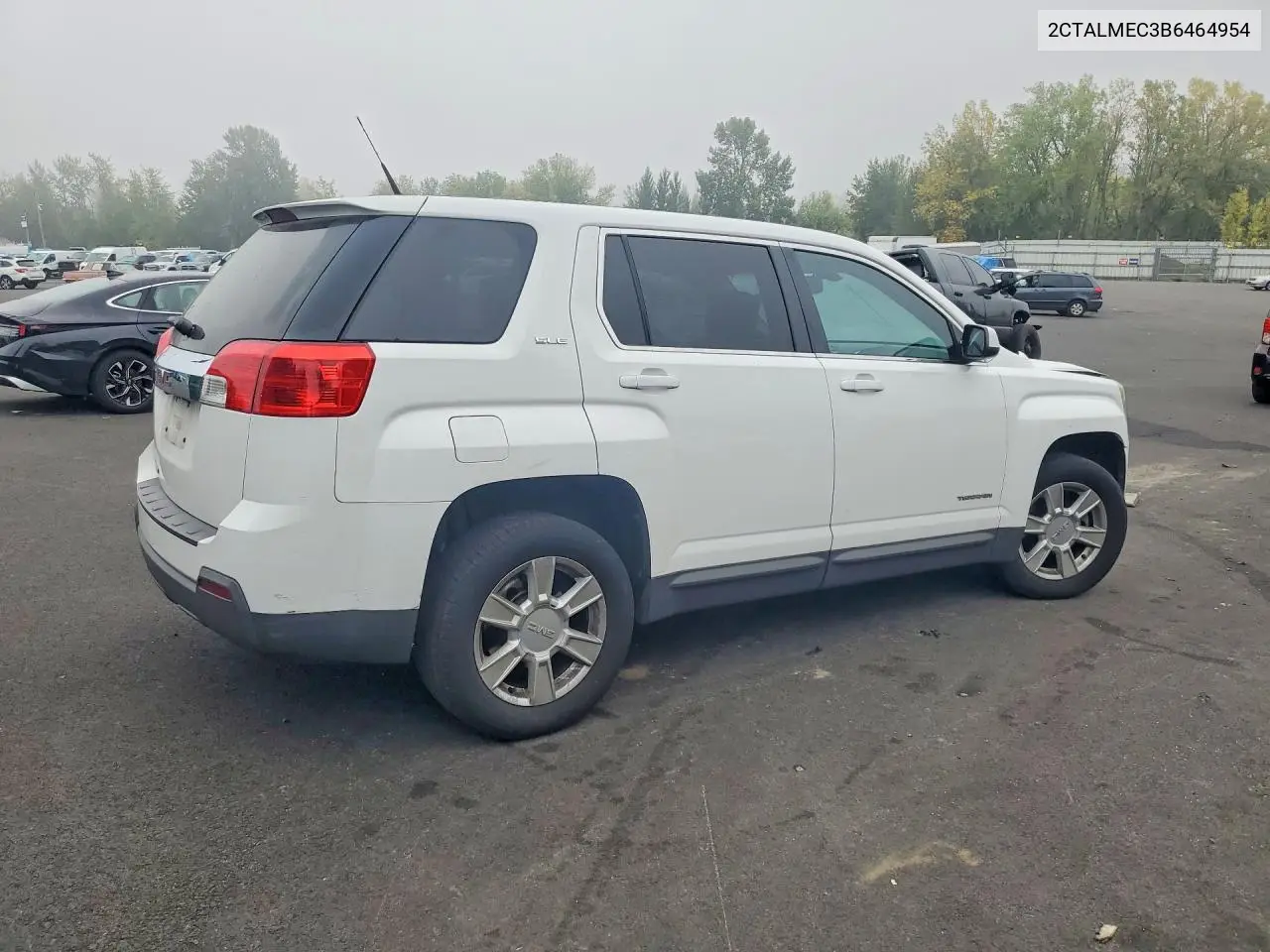 2011 GMC TERRAIN VIN 2CTALMEC3B6464954 — фото 3