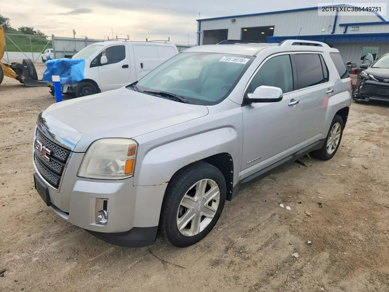 GMC TERRAIN 2011, VIN 2CTFLXEC3B6449751