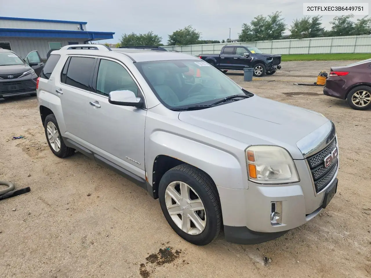 2011 GMC TERRAIN VIN 2CTFLXEC3B6449751 — фото 4