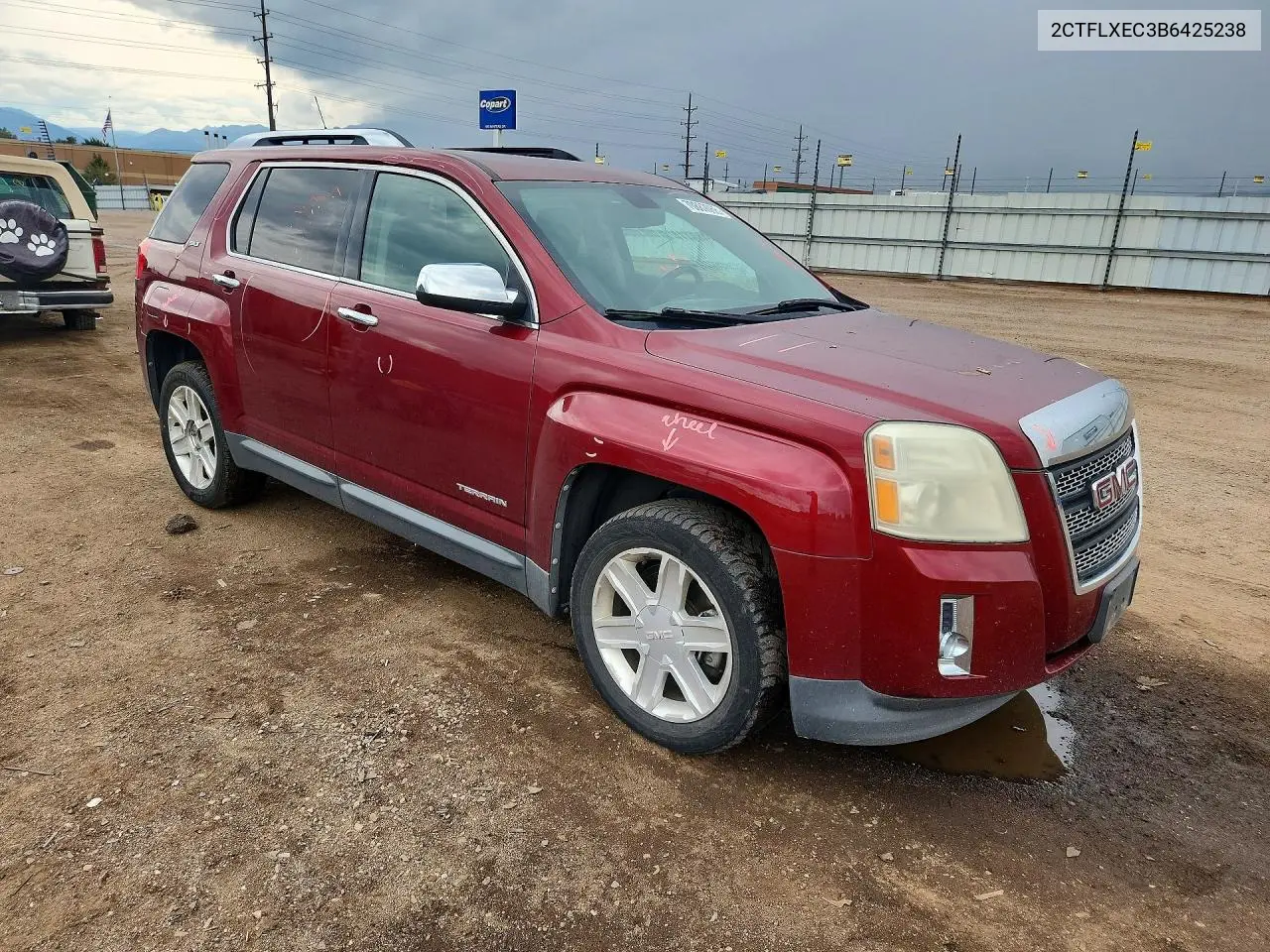2011 GMC TERRAIN VIN 2CTFLXEC3B6425238 — фото 4
