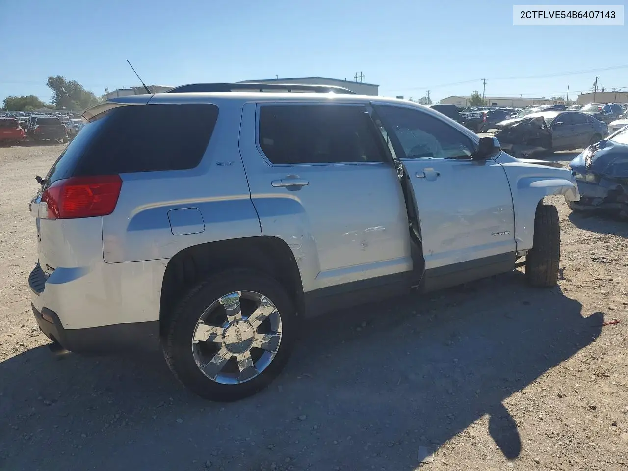 2011 GMC TERRAIN VIN 2CTFLVE54B6407143 — фото 3