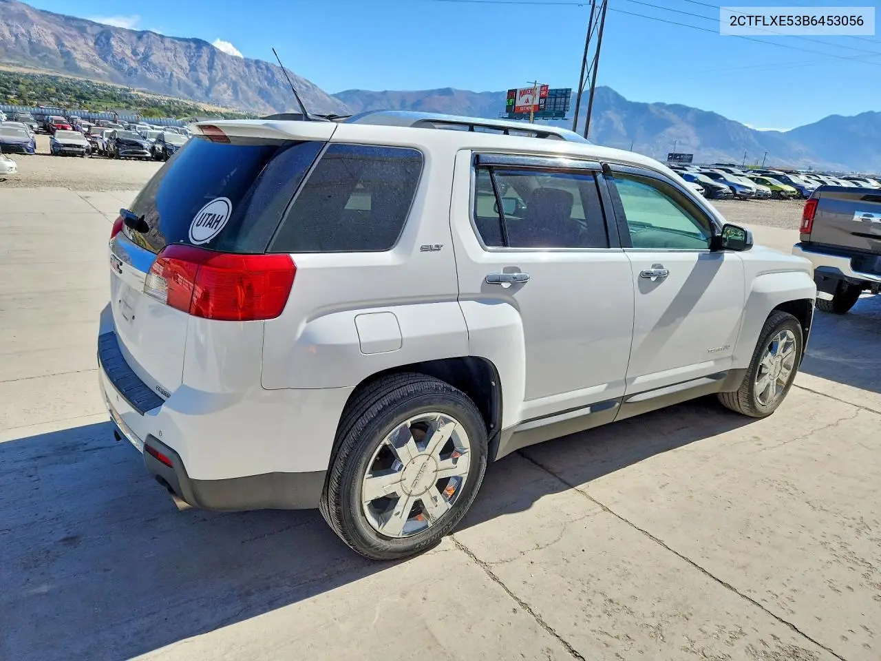 2011 GMC TERRAIN VIN 2CTFLXE53B6453056 — фото 3