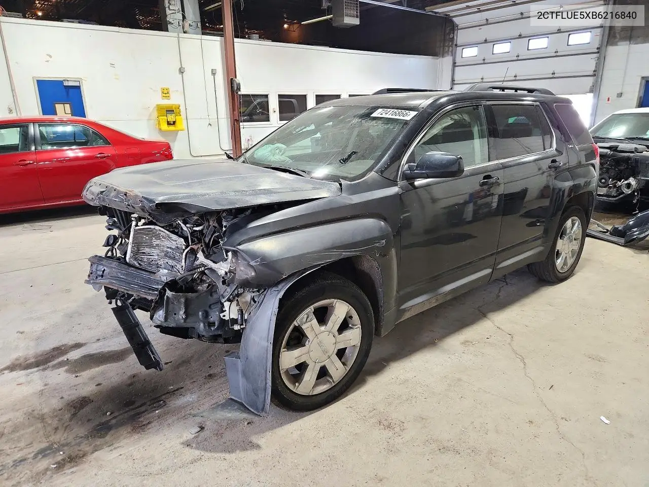 GMC TERRAIN 2011, VIN 2CTFLUE5XB6216840