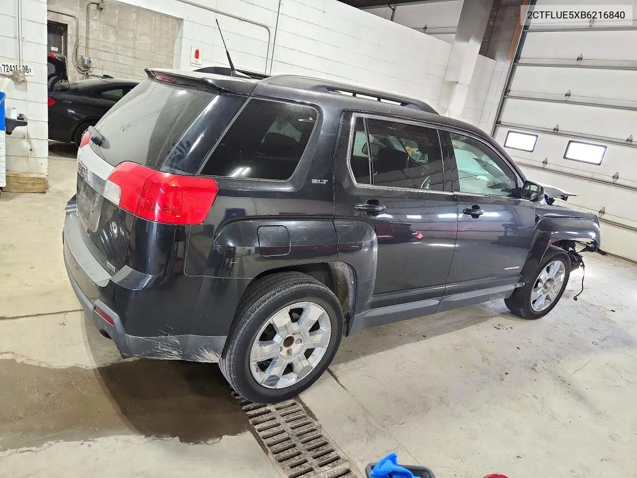 2011 GMC TERRAIN VIN 2CTFLUE5XB6216840 — фото 3