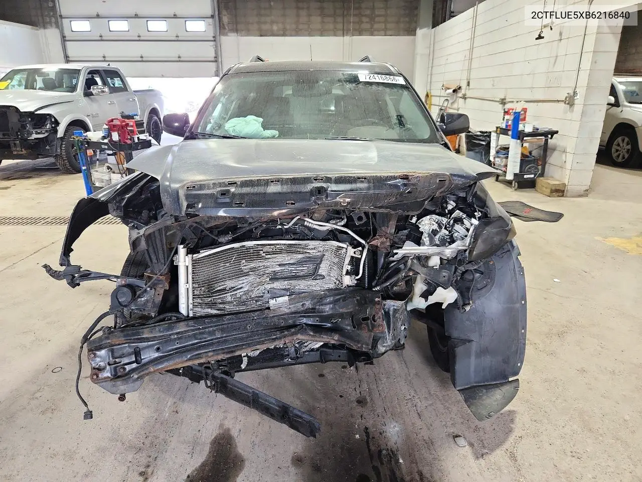 2011 GMC TERRAIN VIN 2CTFLUE5XB6216840 — фото 5