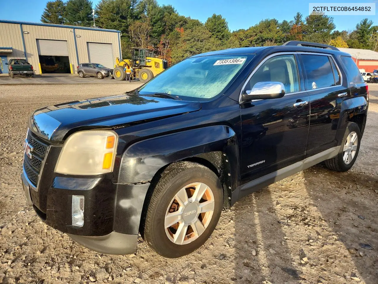 GMC TERRAIN 2011, VIN 2CTFLTEC0B6454852