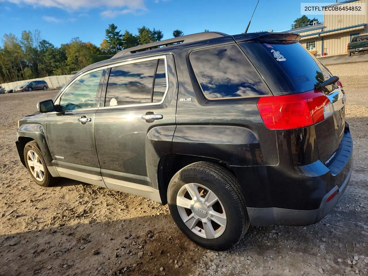 2011 GMC TERRAIN VIN 2CTFLTEC0B6454852 — фото 2