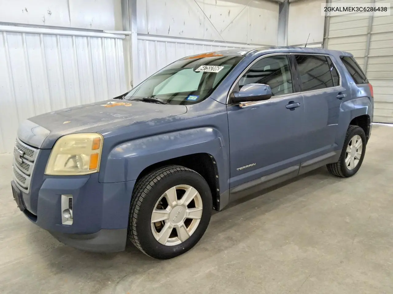 2012 GMC TERRAIN VIN 2GKALMEK3C6286438 — фото 4