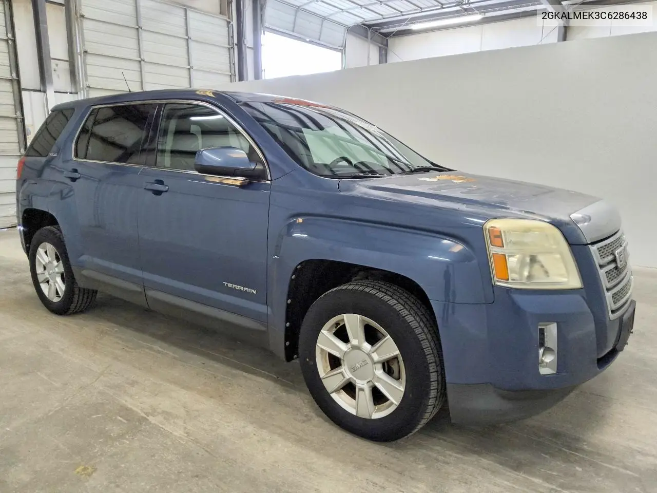 2012 GMC TERRAIN VIN 2GKALMEK3C6286438 — фото 2