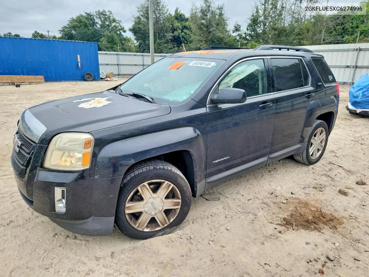 GMC TERRAIN 2012, VIN 2GKFLUE5XC6274996