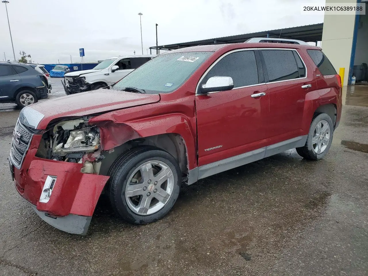 GMC TERRAIN 2012, VIN 2GKALWEK1C6389188