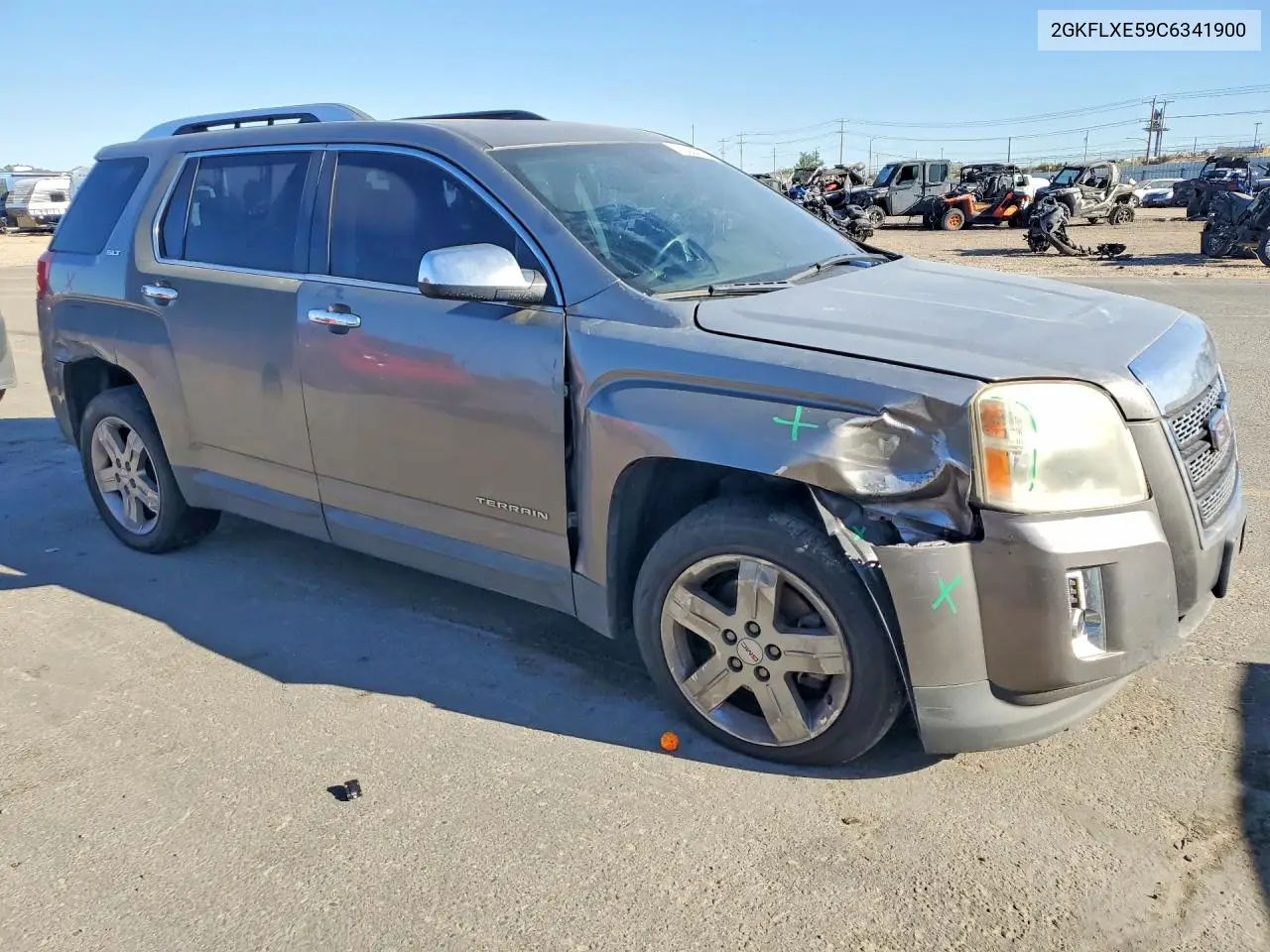 2012 GMC TERRAIN VIN 2GKFLXE59C6341900 — фото 4